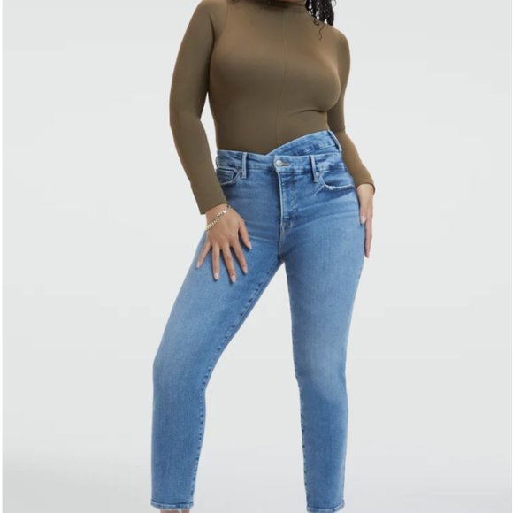 GOOD AMERICAN CLASSIC LIGHT COMPRESSION JEANS